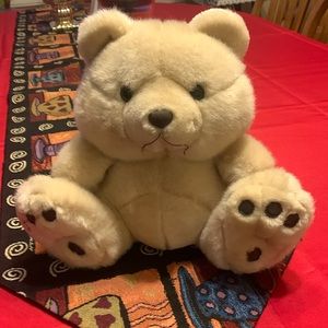 American Wego 9 inch Big Foot Bear Plush Toy Teddy Bear Retro Vintage